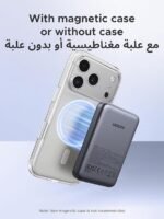 UGREEN Zapix 10,000mAh Wireless MagSafe Power Bank – PD 20W Fast Charger - Image 4