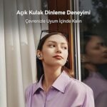 HUAWEI FreeClip Open-Ear Bluetooth Earbuds – Purple - Image 5