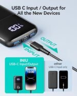 INIU 22.5W 10000mAh Mini Power Bank with Phone Holder - Image 7