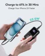INIU 22.5W 10000mAh Mini Power Bank with Phone Holder - Image 2