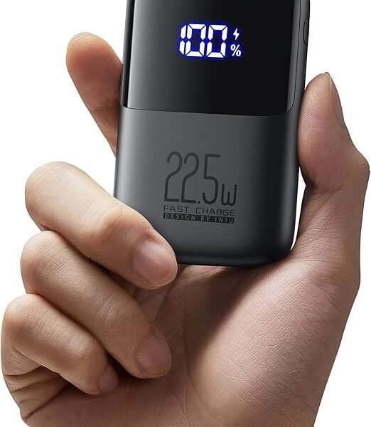 INIU 22.5W 10000mAh Mini Power Bank with Phone Holder