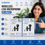 BOYA BY-MW13 Wireless Live Microphone – 2.4GHz - Image 2
