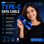 120W Type-C Fast Charging Data Cable - Image 2