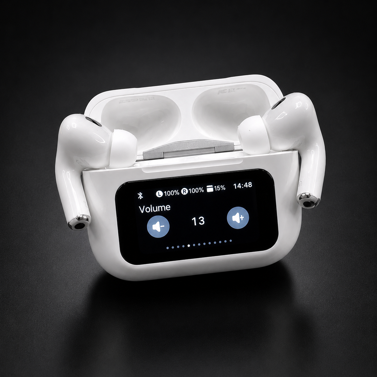 ChatGPT Image Aug 29, 2026, 12_28_42 PM A9 Pro LED Wireless Earbuds – Dual ANC/ENC, Deep Bass & Smart Touch Control - Image 1