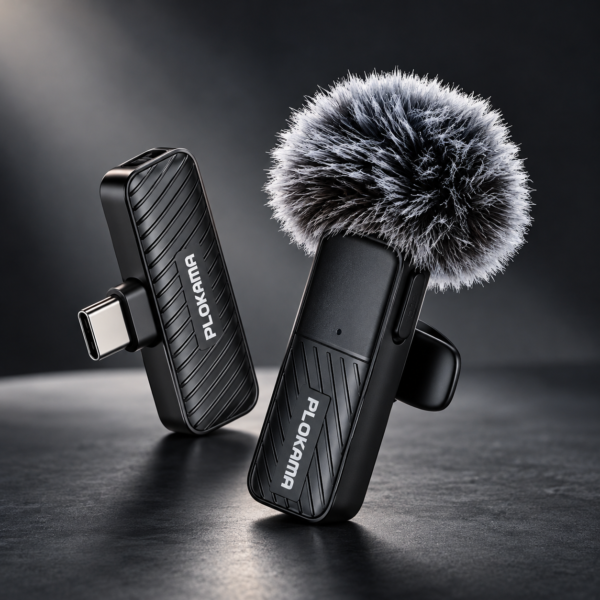 Professional Wireless Lavalier Microphone 2.4GHz